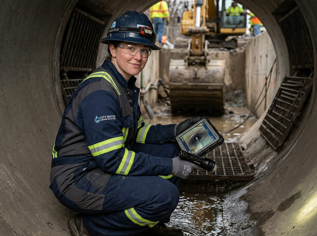 Sewer Line Inspection & Replacement in Baytown